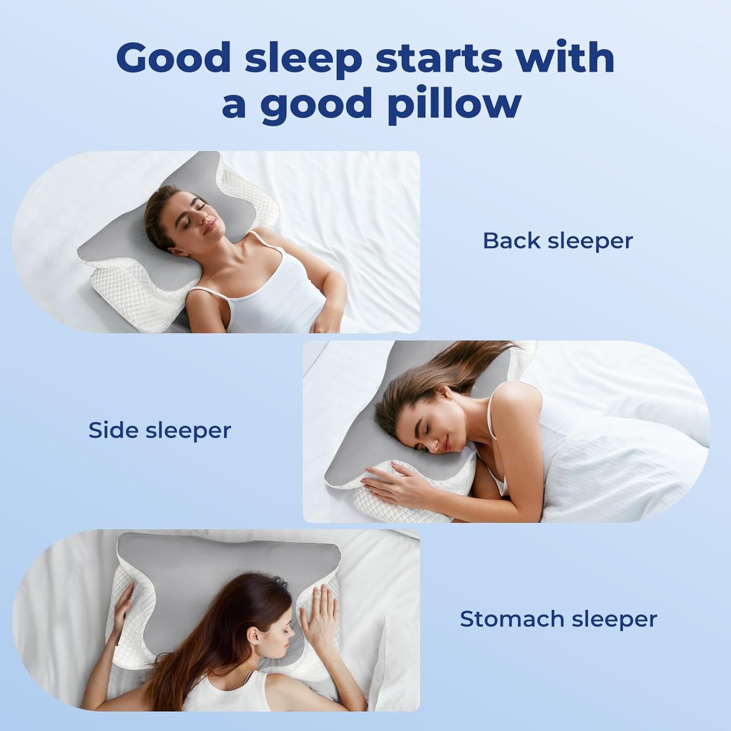 DeepRest Ortho Support Pillow