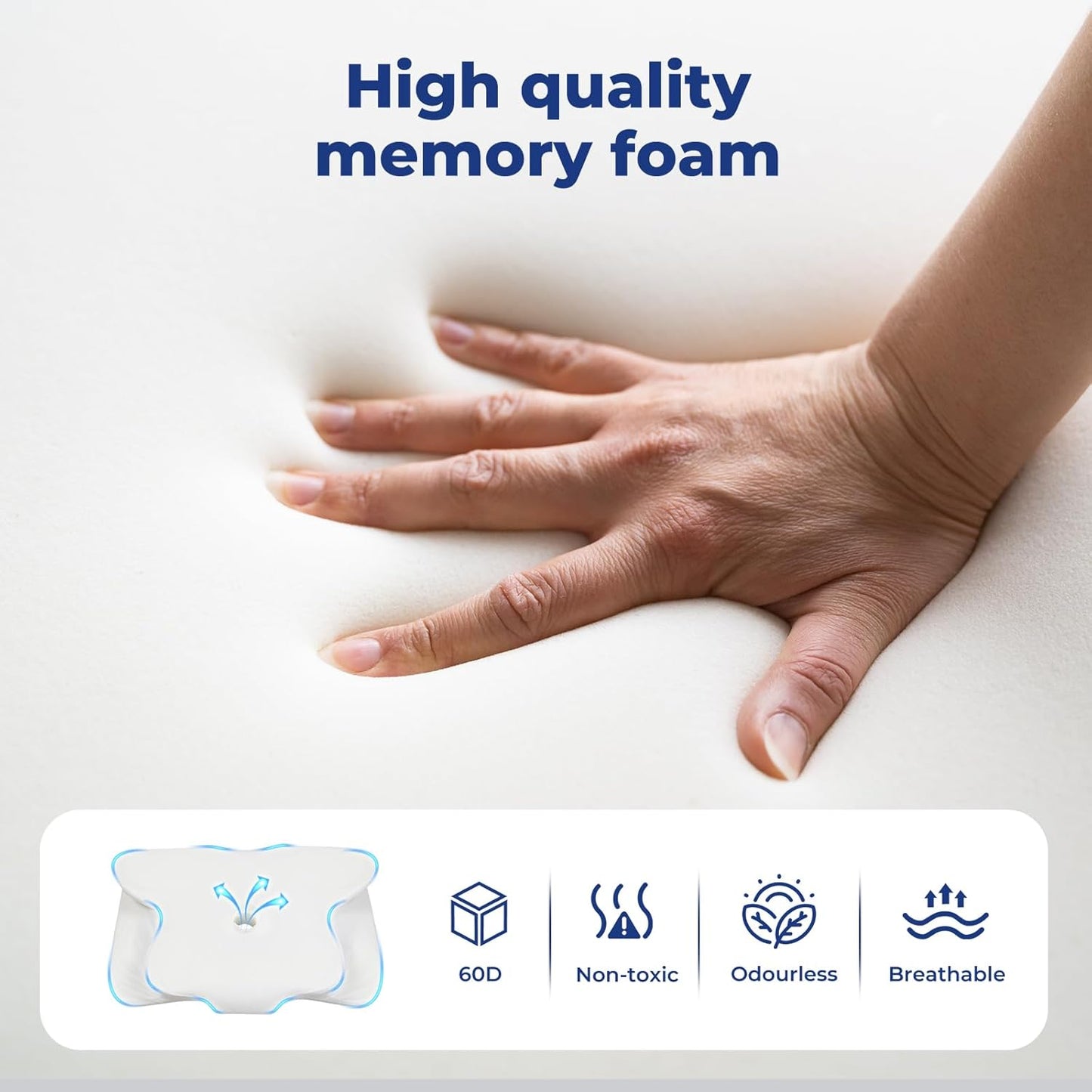 DeepRest Ortho Support Pillow